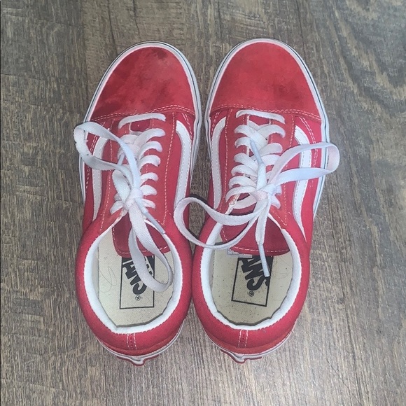 Red Vans - Picture 2 of 4